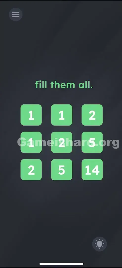 Game Is Hard Level 91 Solution 3