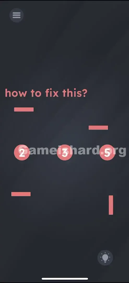 Game Is Hard Level 99 Solution 1