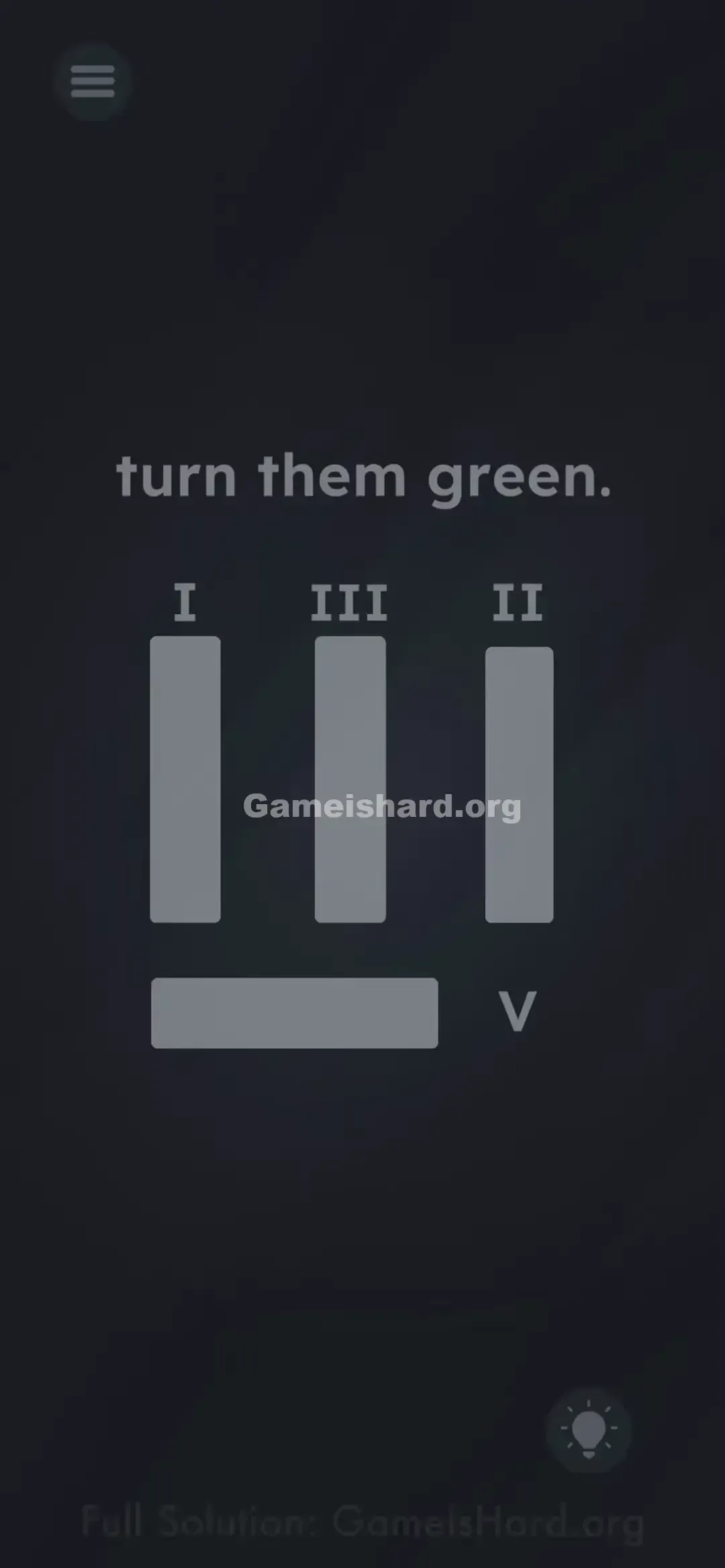 Game Is Hard Level 133 Solution 1