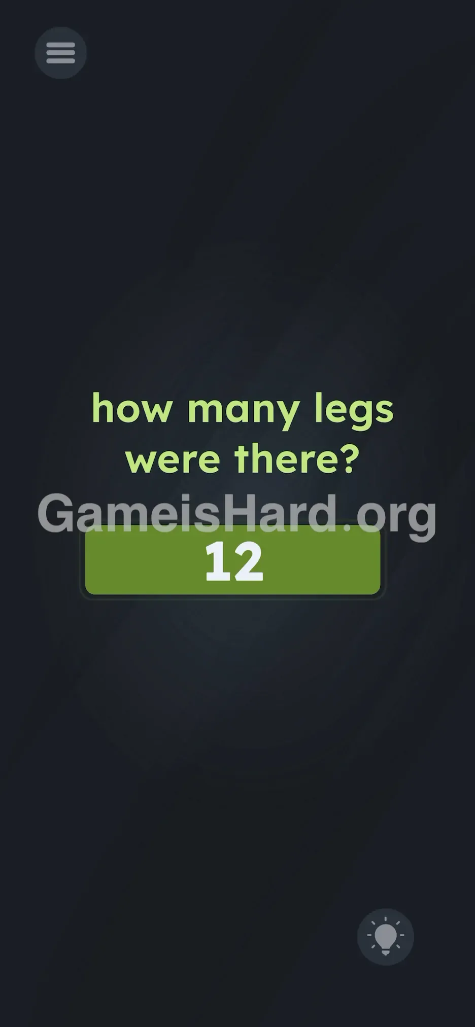 Game Is Hard Level 209 Solution 1