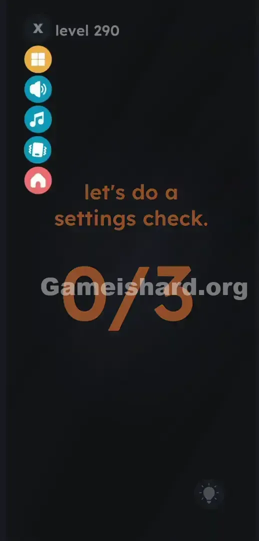 Game Is Hard Level 290 Solution 1