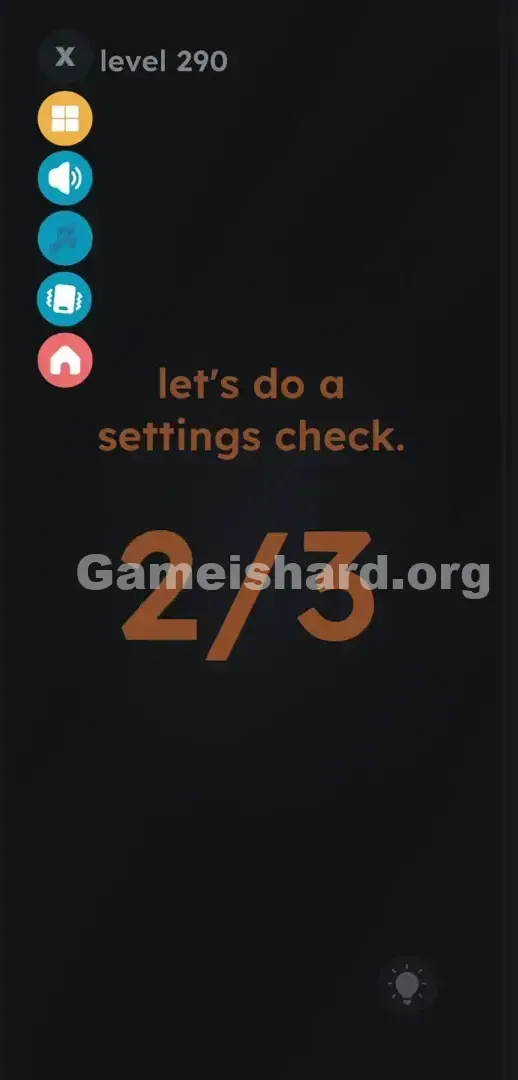Game Is Hard Level 290 Solution 2